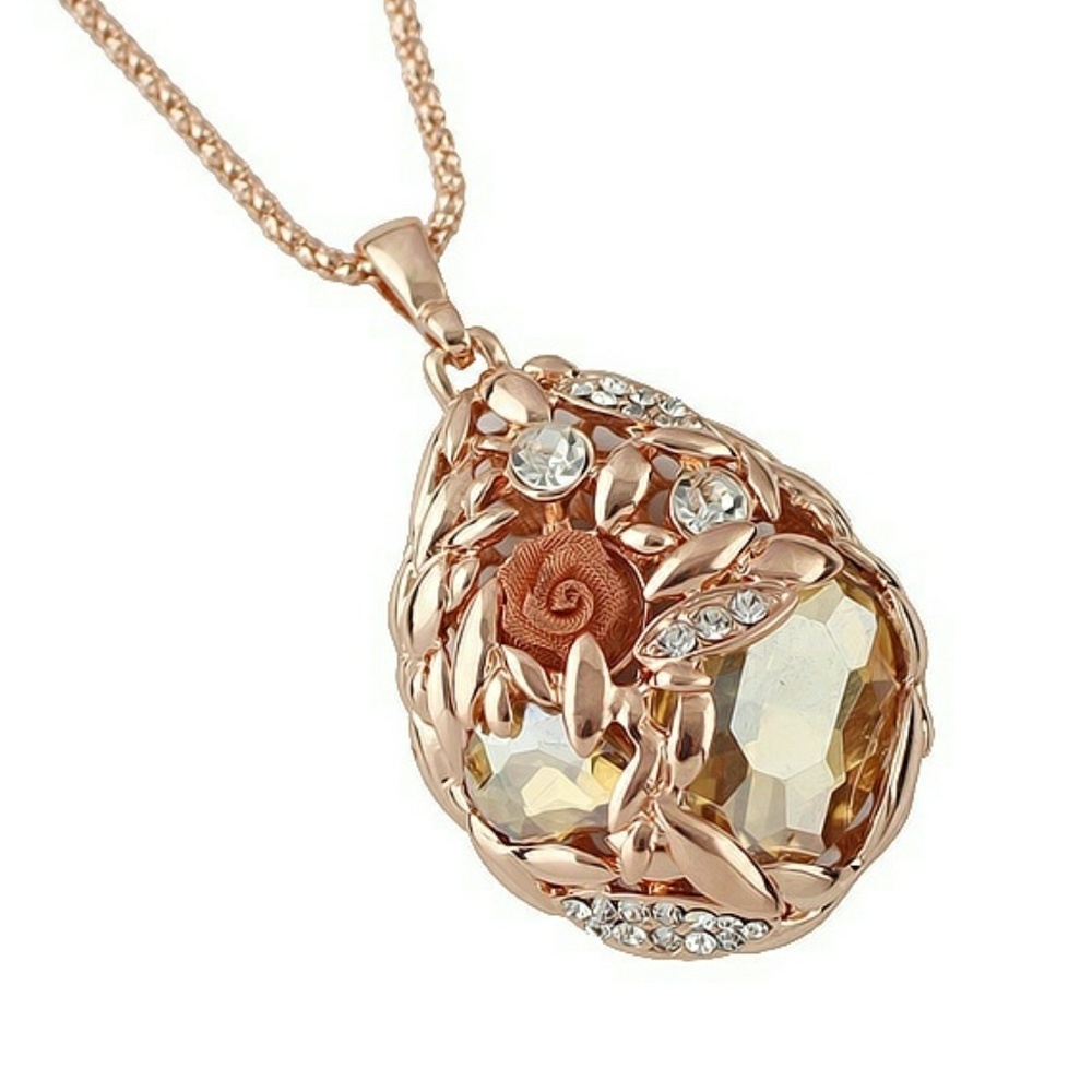 🔥Art Deco long pendant necklace